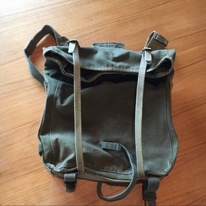 U.S. Army roll top backpack